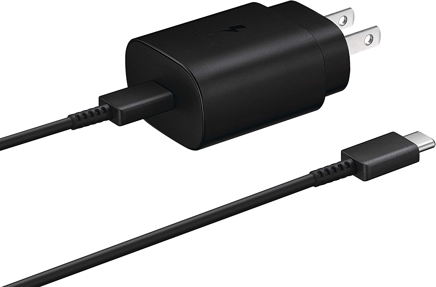 (25 W) Adaptateur secteur de charge rapide USB-C Chargeur mural et câble USB-C pour téléphones Samsung Motorola Google (25 W) Adaptateur secteur de charge rapide USB-C Chargeur mural et câble USB-C pour téléphones Samsung Motorola Google